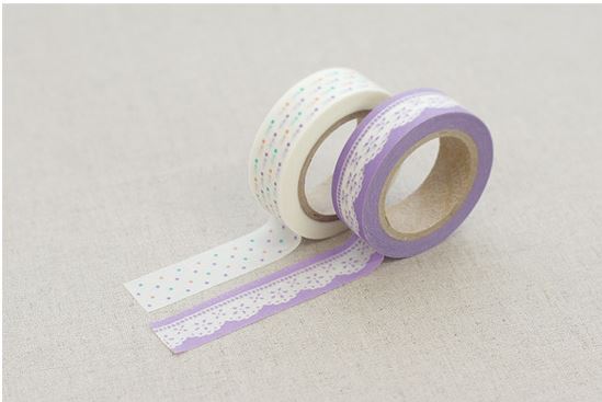 Masking Adhesive Tape Decorative Tape - Lily
